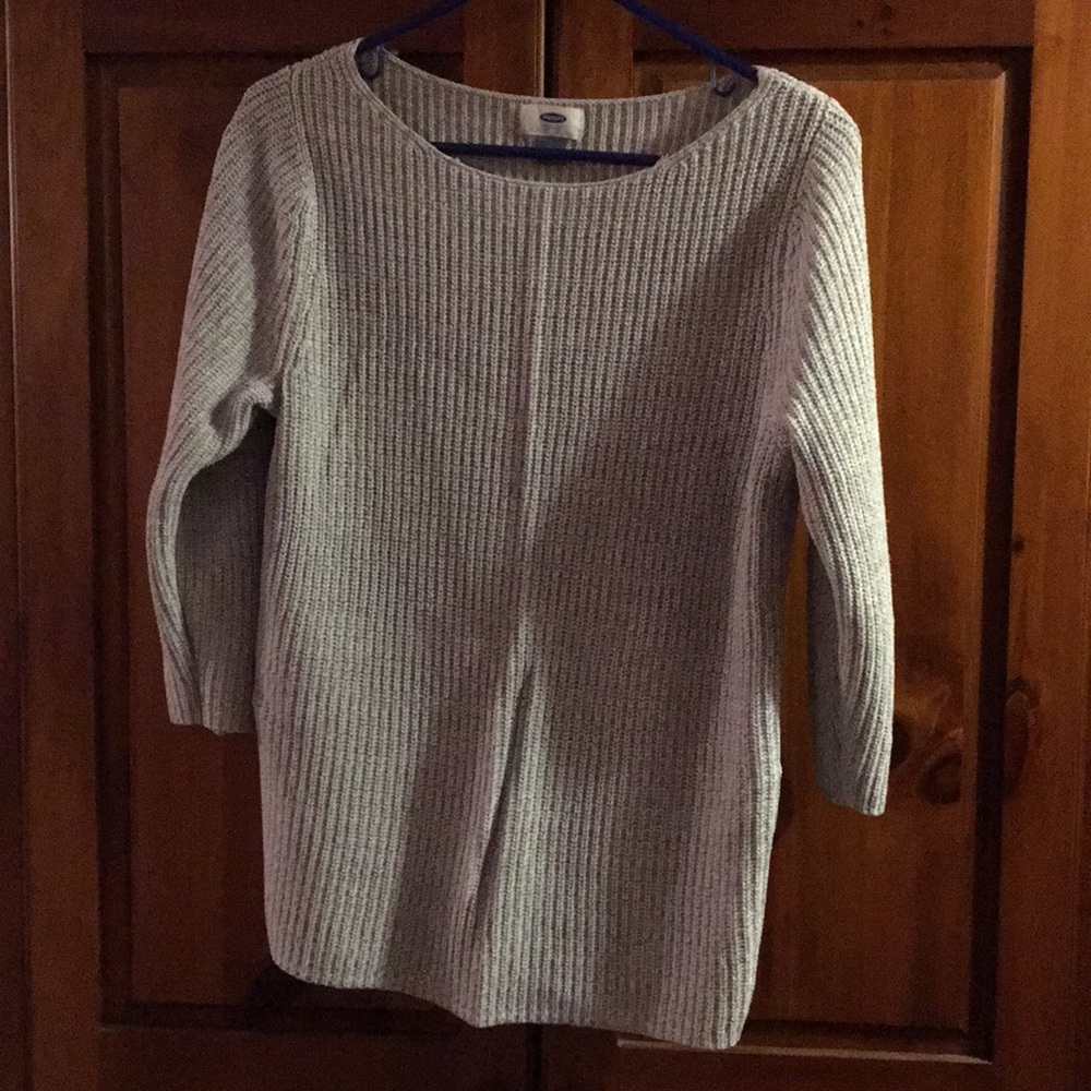 Old Navy light gray size large sweater